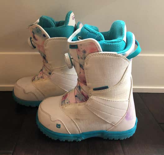 Kid's Size 4.0 (Women's 5.0) Burton Imprint 1 Snowboard Boots
