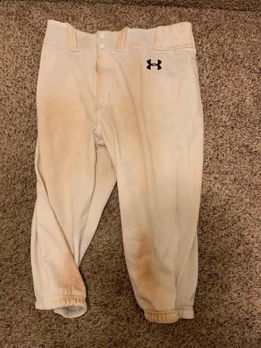 White Men's Medium Under Armour Pants