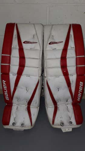 Used 28" + 1 Bauer Reactor 5000 Goalie Leg Pads