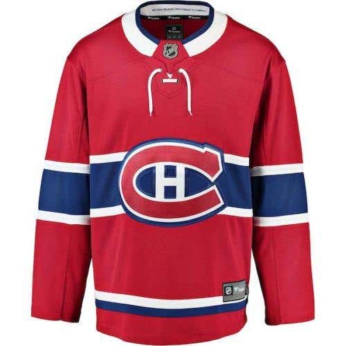 Montreal Canadiens Fanatics Branded Red Breakaway Hockey Jersey NHL XXL