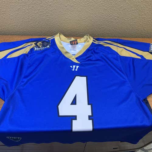 Charlotte Hounds Large Warrior #4 Sawyer Jersey
