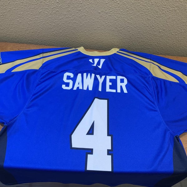 Charlotte Hounds Large Warrior #4 Sawyer Jersey
