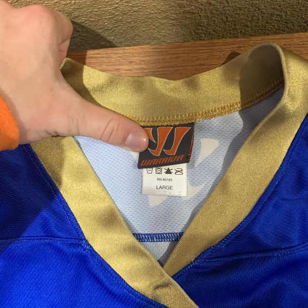 Charlotte Hounds Large Warrior #4 Sawyer Jersey