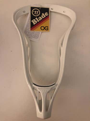 White New Unstrung Blade OG Head Never Seen Outside NWT