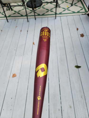 New High School/College BBCOR Certified 2020 DeMarini Alloy The Goods Bat (-3) 31 oz 34"