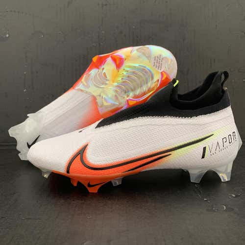 NEW! Size 11.5 Nike Vapor Edge Pro 360 'White Hyper Crimson' Lacrosse/Football Cleats