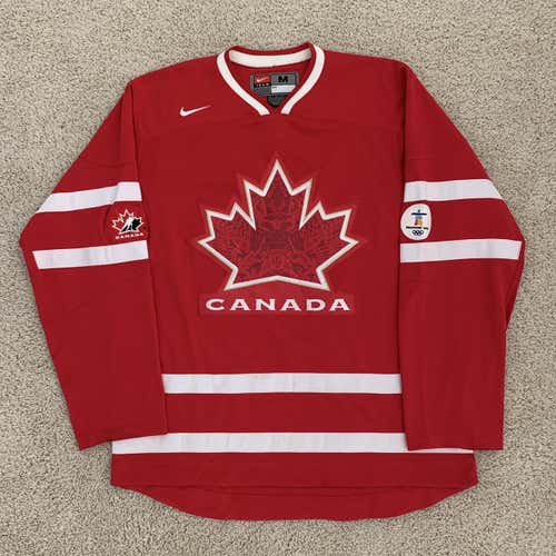Nike Team Canada 2010 Vancouver Olympics Hockey Jersey Men's Size Medium