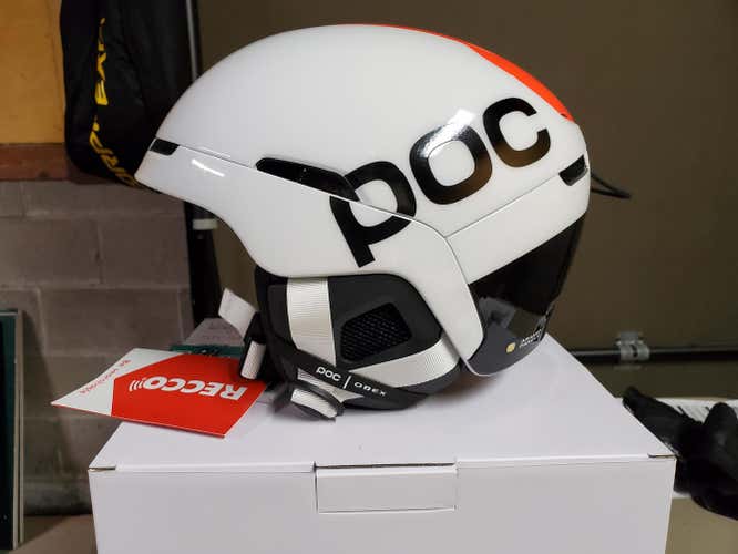 White New Medium/Large POC Helmet