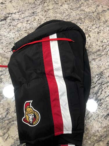 Black Senior Medium CCM Pro Stock Hockey Pants