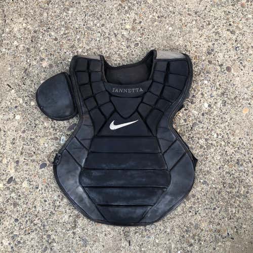 Black Adult Nike Catcher's Chest Protector
