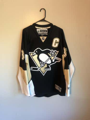 Sidney Crosby Pittsburgh Penguins Reebok CCM BlackMedium Official Licensed Jersey