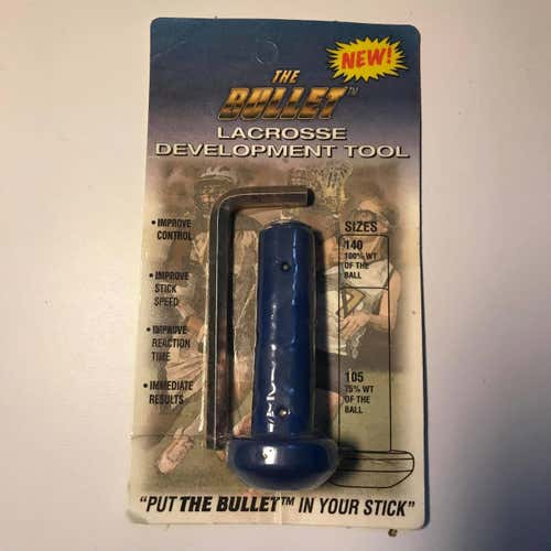 New The Bullet Lacrosse Development Tool