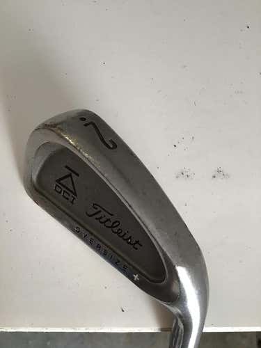 Used Titleist Dci Oversize + 2 Iron Steel Stiff Golf Individual Irons