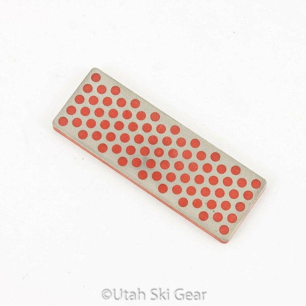 DMT 70mm Red Diamond Stone Fine 600 Grit Ski Snowboard Edge Tuning