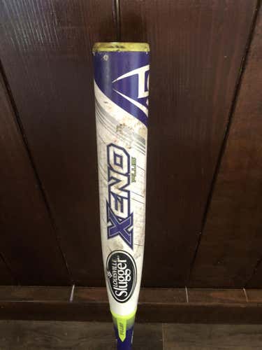 White Used Kid Pitch (9YO-13YO) Louisville Slugger Composite Xeno Bat (-11) 19 oz 30"