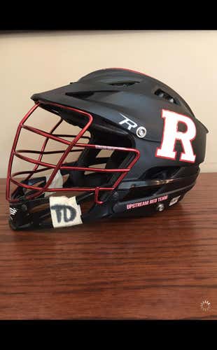 Rutgers Lacrosse Matte Black Cascade R