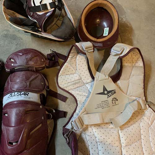 Adult All Star System 7 Catcher's Set