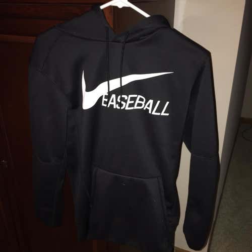 Nike Baseball Small Black Sweatshirt