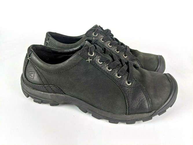 Keen Sisters Lace 1009313 Womens Black Nubuck Leather Shoe Sneaker Size: 8.5