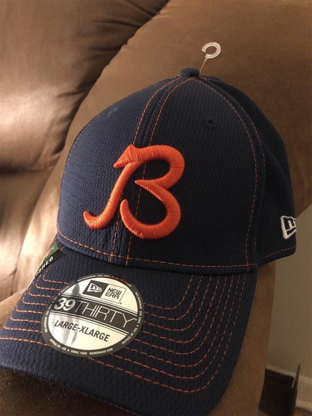 Chicago Bears New Era NFL Retro Flexfit Hat L/XL