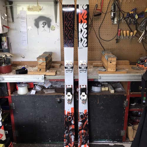 Men's 2020 Powder Reckoner 102 With Bindings Max Din 13 Skis