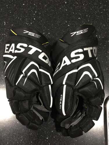 Black Senior Easton Stealth 55S 13"  Gloves