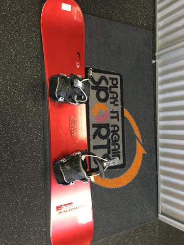 Used Salomon Fr151 151 Cm Snowboard Mens Combo