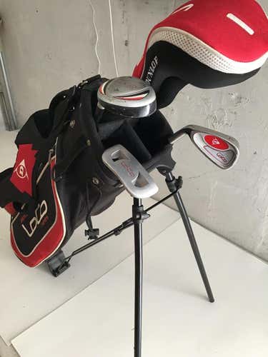 Used Dunlop Loco J Series 5 Piece Graphite Regular Golf Club Sets Junior