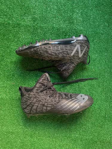 Black New Balance Burn Cleats Size 12