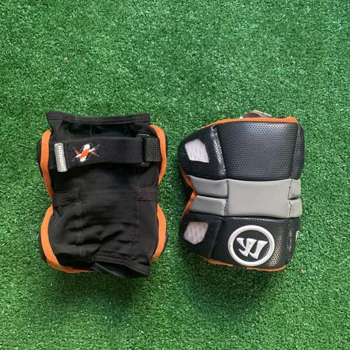 Warrior Defenseman Elbow Pads Used By Outlaws Defenseman Max Schmidt