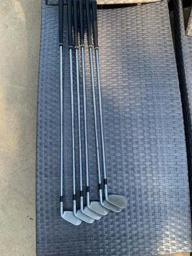 Men's Left Hand FT Stiff Flex Steel Shaft Iron Set