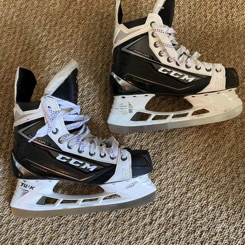 CCM Ribcor 80K Pro Stock Retro Custom Size 8.5 Hockey Skates Made In Canada