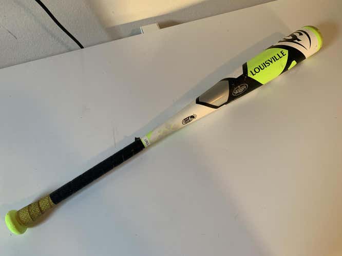 Used Kid Pitch (9YO-13YO) USSSA Certified 2017 Louisville Slugger Catalyst Bat (-12) 18 oz 30"