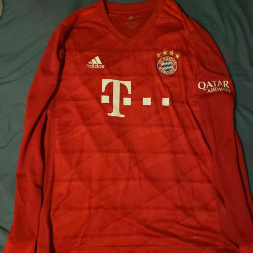 2019/20 Bayern Munich #6 Thiago Long Sleeve Home Jersey!