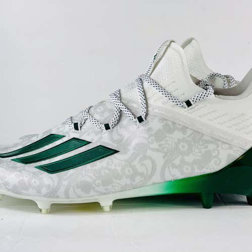 *NEW* Adidas Adizero Reign Young King Football Cleats Green FU6706 Size 15
