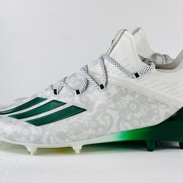 *NEW* Adidas Adizero Reign Young King Football Cleats Green FU6706 Size 15