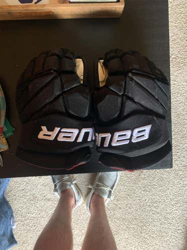 Black Pro Stock Gloves