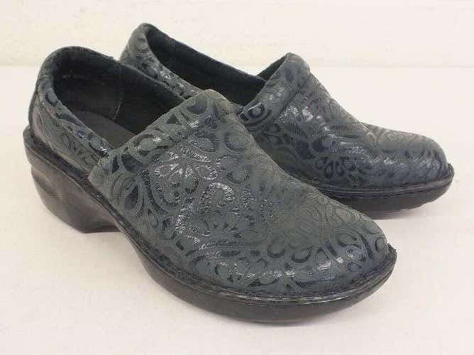 Born Concept Patterned Gray Slip-On Clogs US Women's 9 EU 40.5 Fast Shipping