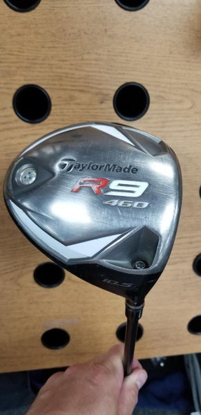 Used Taylormade R9 460 10.5 Degree Graphite Stiff Golf Drivers