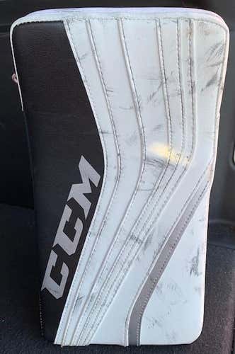 Senior Regular CCM (Lefevre) Premier R1.9 Blocker - White/Black/Silver