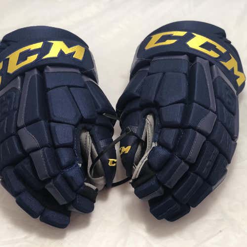 New CCM HGCL Robby Fabbri St. Louis Blues 13" Pro Stock Gloves