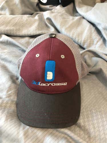 3D Lacrosse Adult One Size Fits All Adrenaline Hat