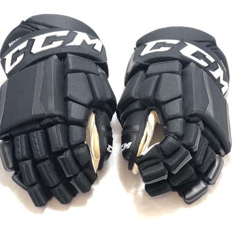 New CCM HGCL Corey Perry Anaheim Ducks 14" Pro Stock Gloves w/ Shot Blockers
