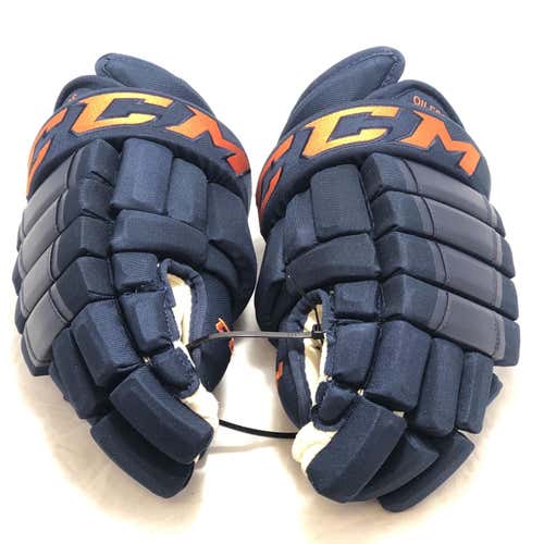 New CCM HG97XP Edmonton Oilers 14" Pro Stock Gloves