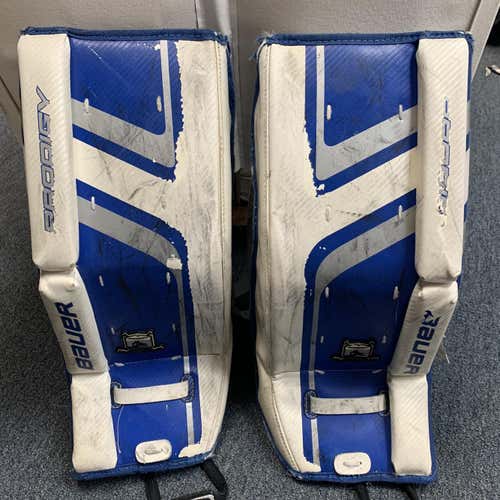 Bauer Prodigy Hockey Goalie Leg Pads 22” Used