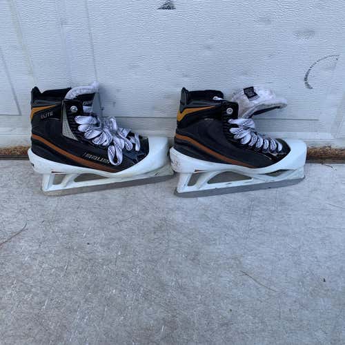 Senior Bauer Elite Extra Wide Width  Size 7 Hockey Goalie Skates