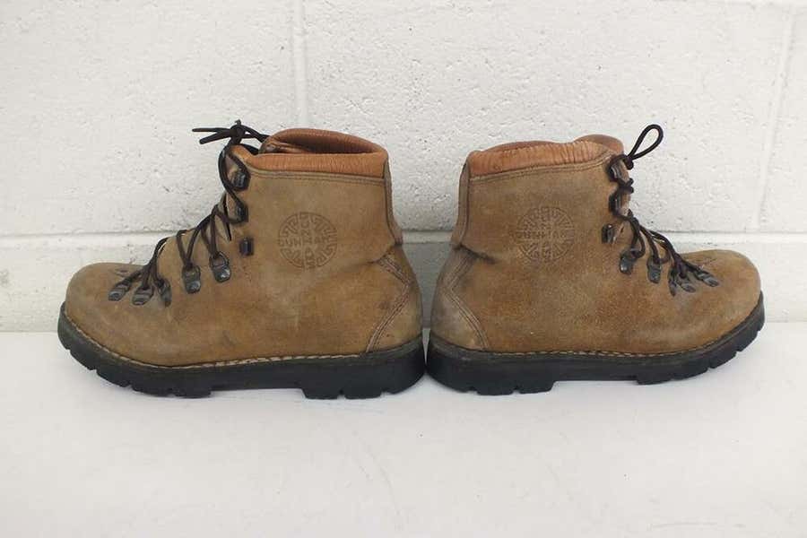 Vintage Dunham Classic Padded Brown Leather Hiking Boots w  display picture 2