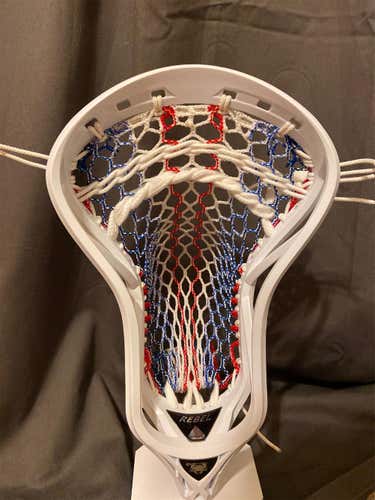 White New Attack & Midfield Strung Rebel Offense Head