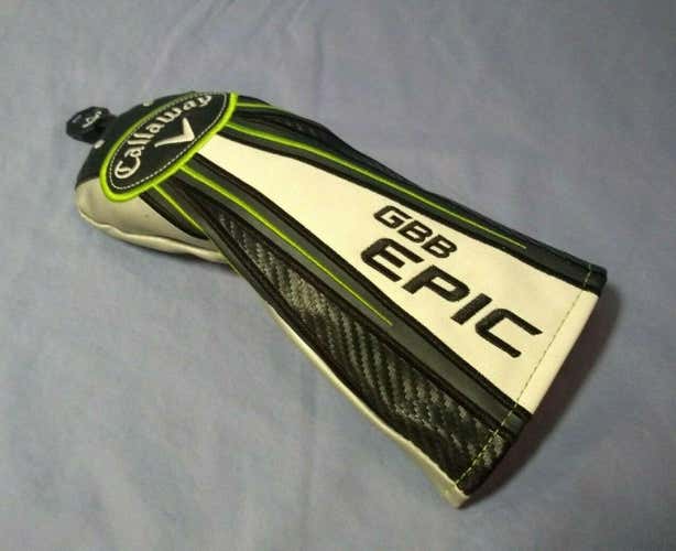 #0210-05 Near Mint Callaway Epic GBB Fairway Head Cover With Adjustable Tag.