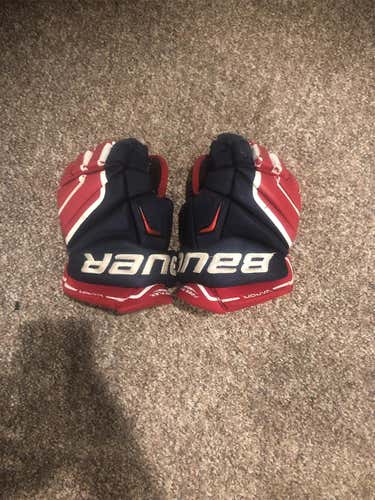 Blue Senior Bauer 13"  Gloves